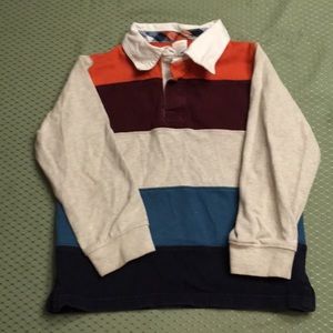 Gymboree striped rugby shirt